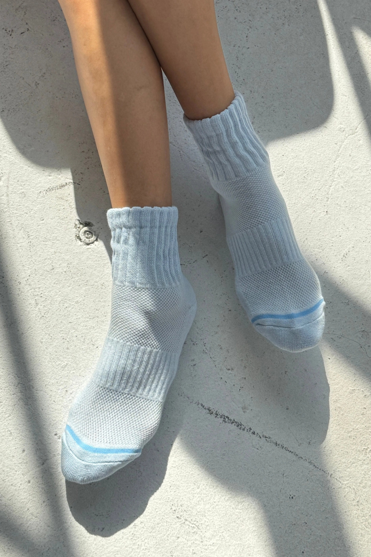 Baby Blue Swing Socks