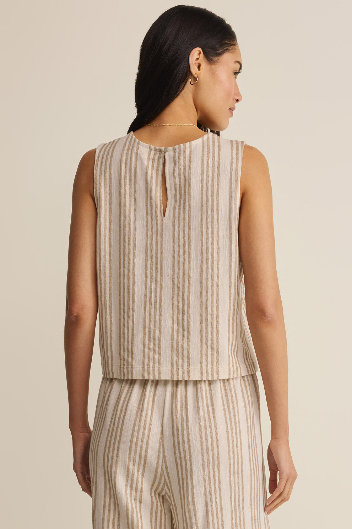 Sloane Cloud Knit Striped Tank