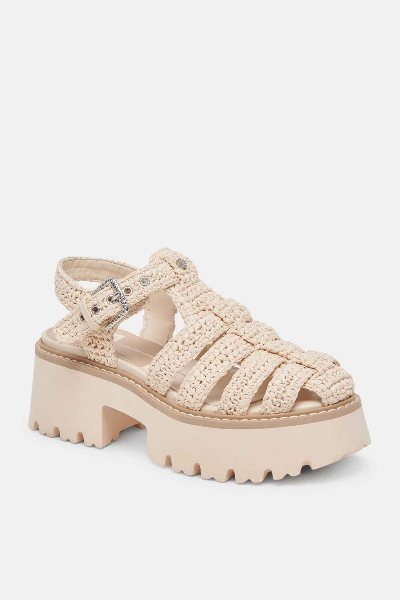 Lasly Oatmeal Knit Sandal - Last One (Size 10)