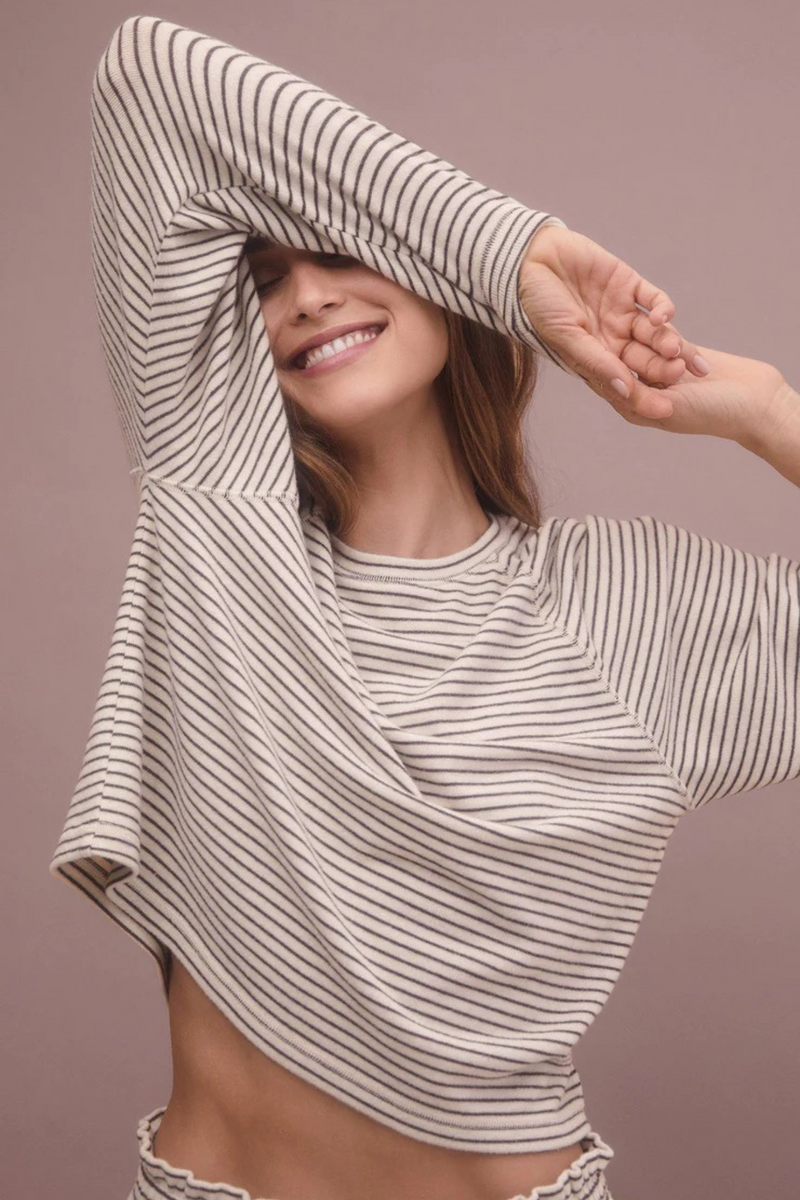 Staying In Stripe Top