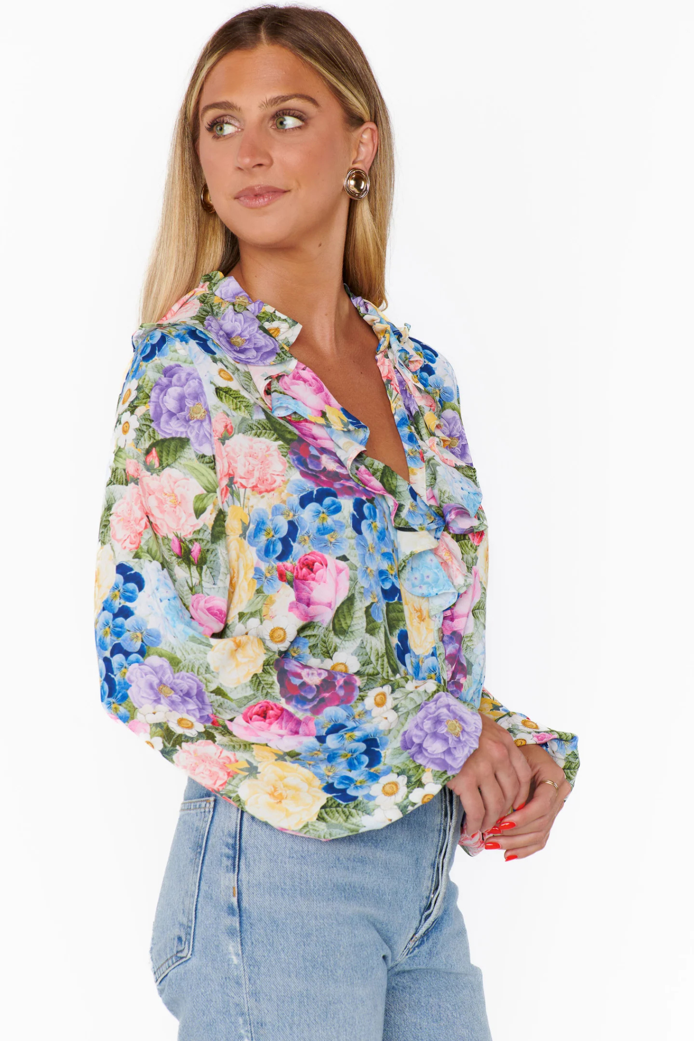 Suki Flower Shop Top