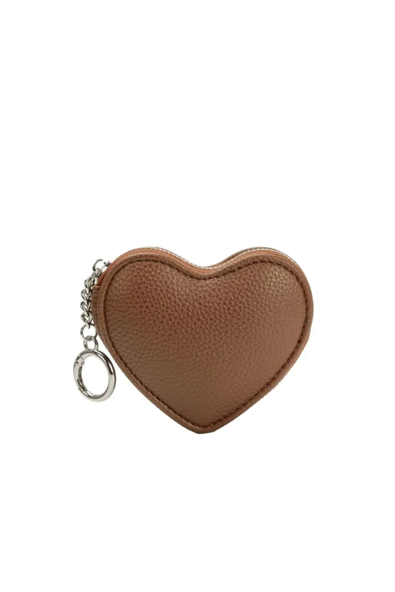 Puffy Heart Chocolate Coin Purse