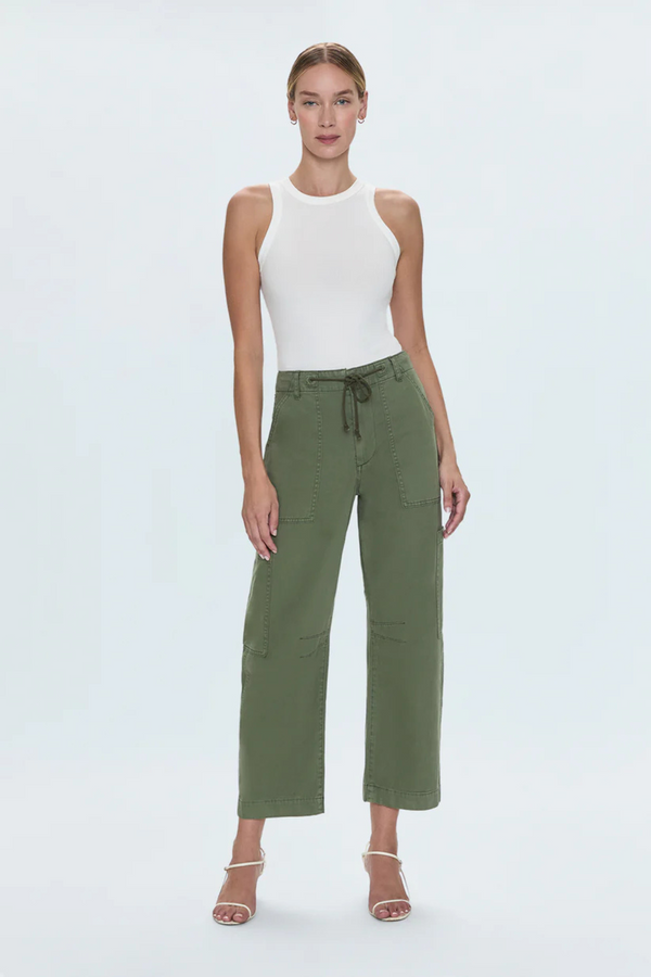 Sabrina Meadow Curved Utility Pants