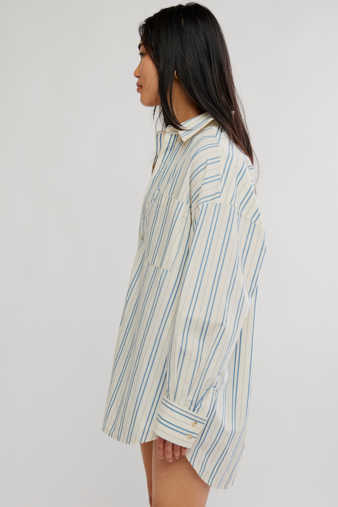 Freddie Striped Button Up