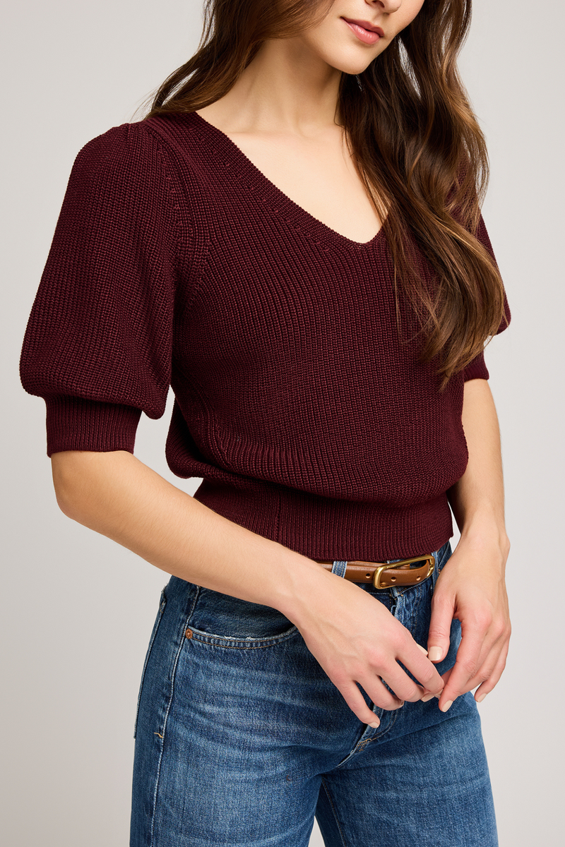 Phoebe Merlot Top