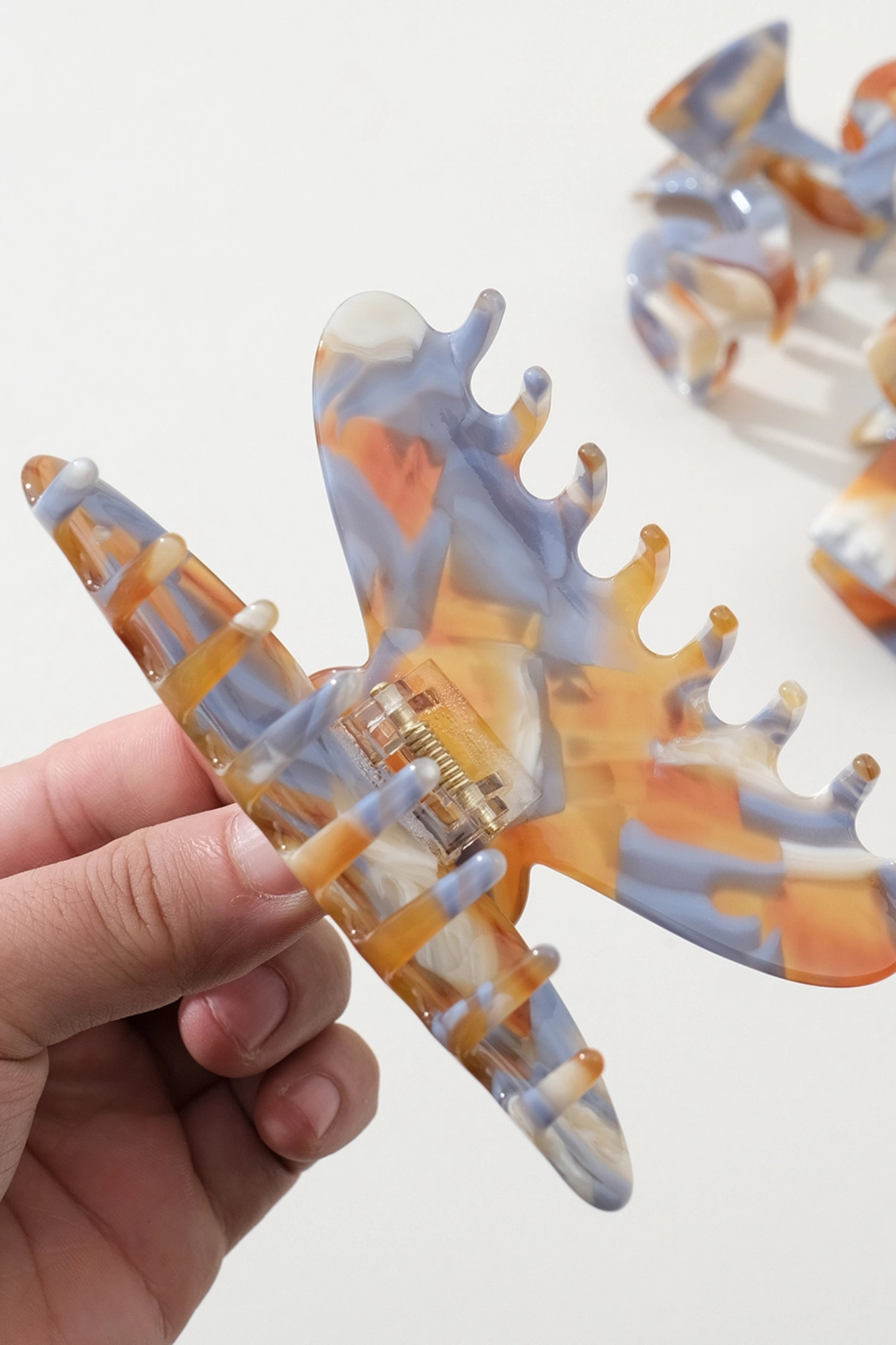 Desert Dusk Large Curved Claw Clip