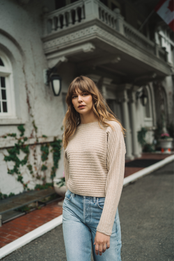 Niko Heather Khaki Sweater