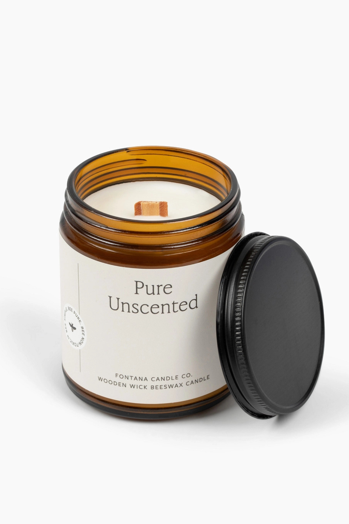 Pure Beeswax Candle Jar