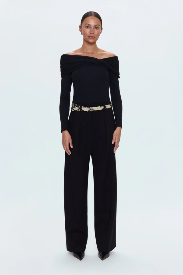 Eden Night Out Pleated Ponte Trouser