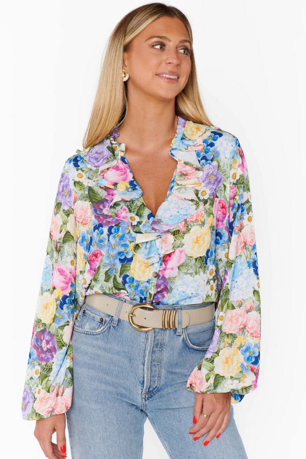 Suki Flower Shop Top