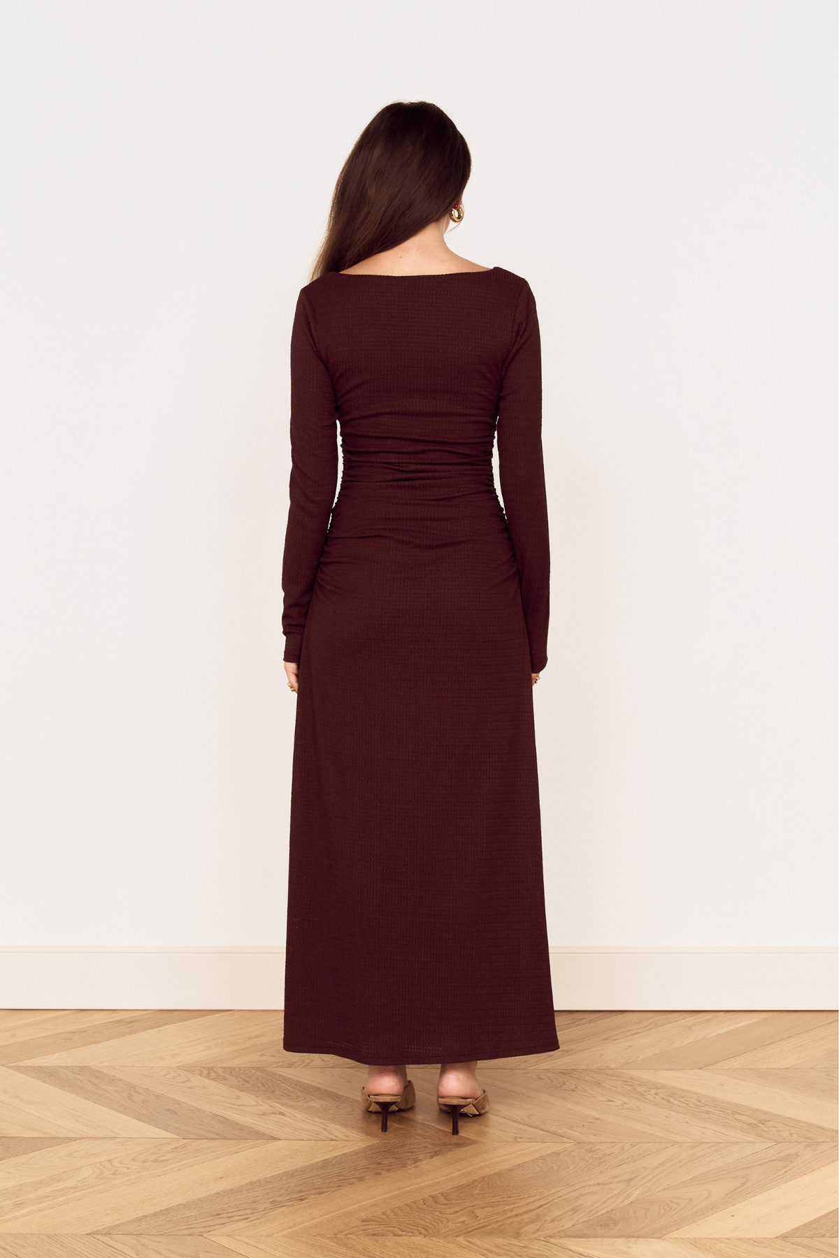 Hudson Chocolate Midi Dress
