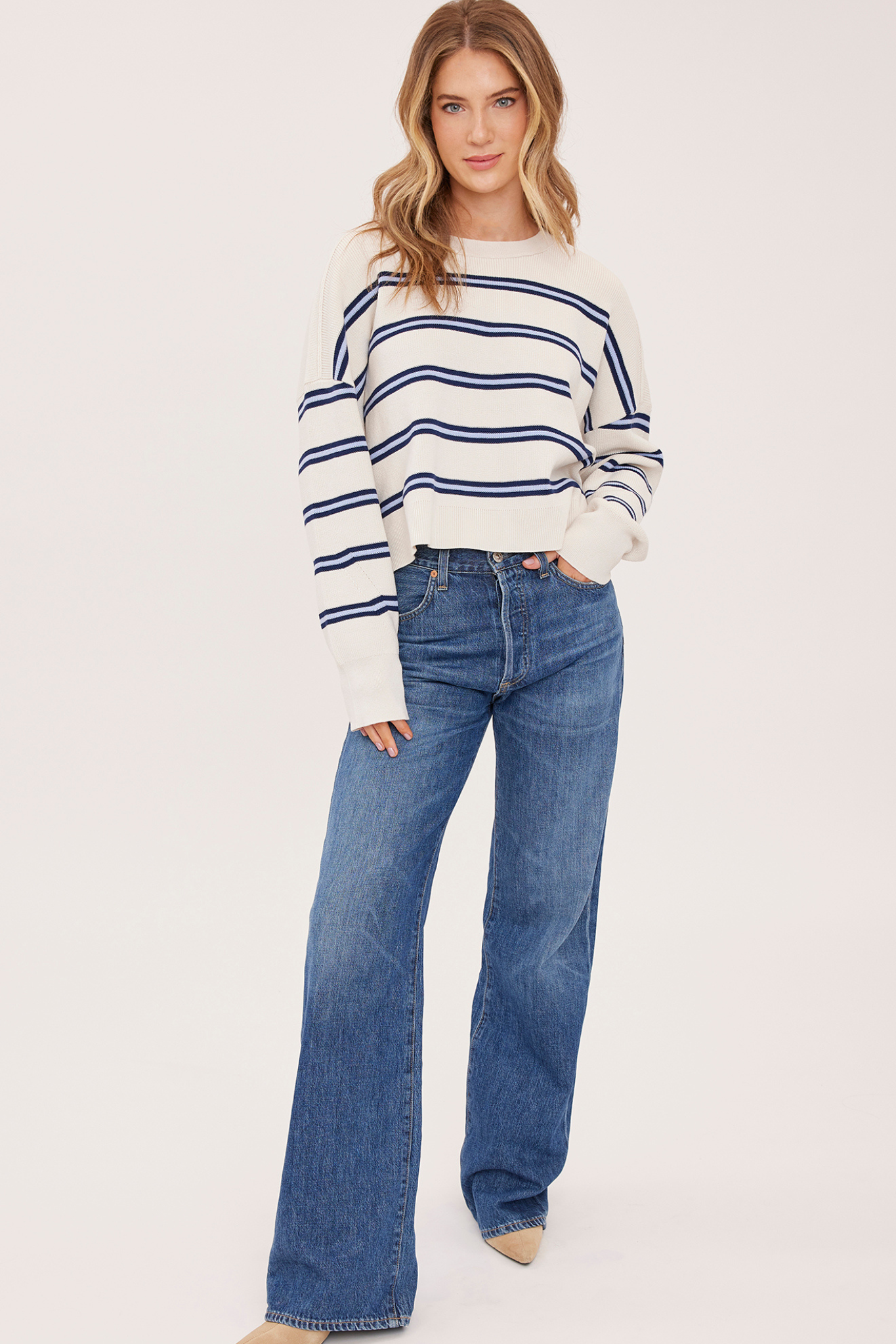 Echo Stripe Sweater