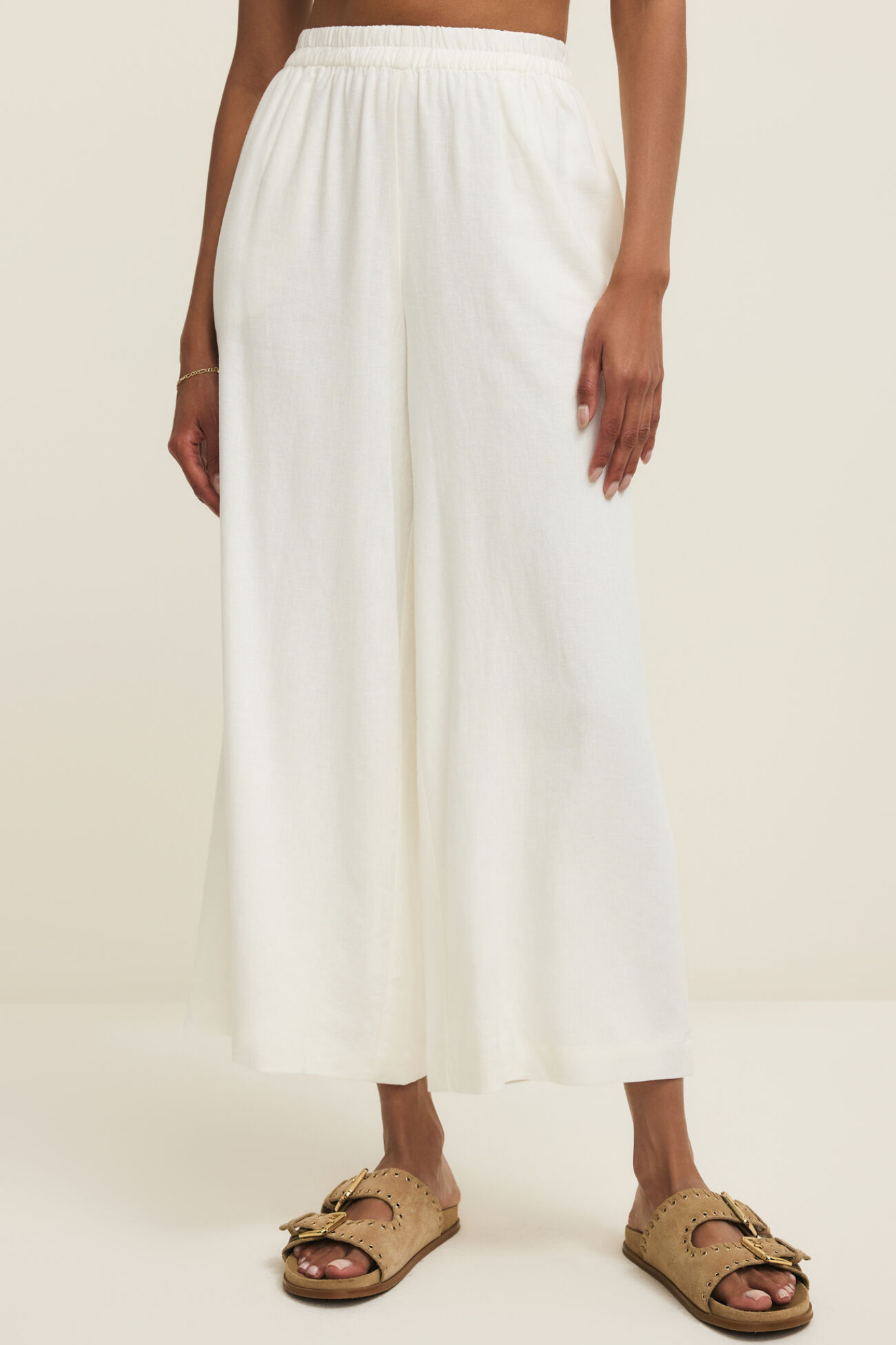 Scout White Linen Pant