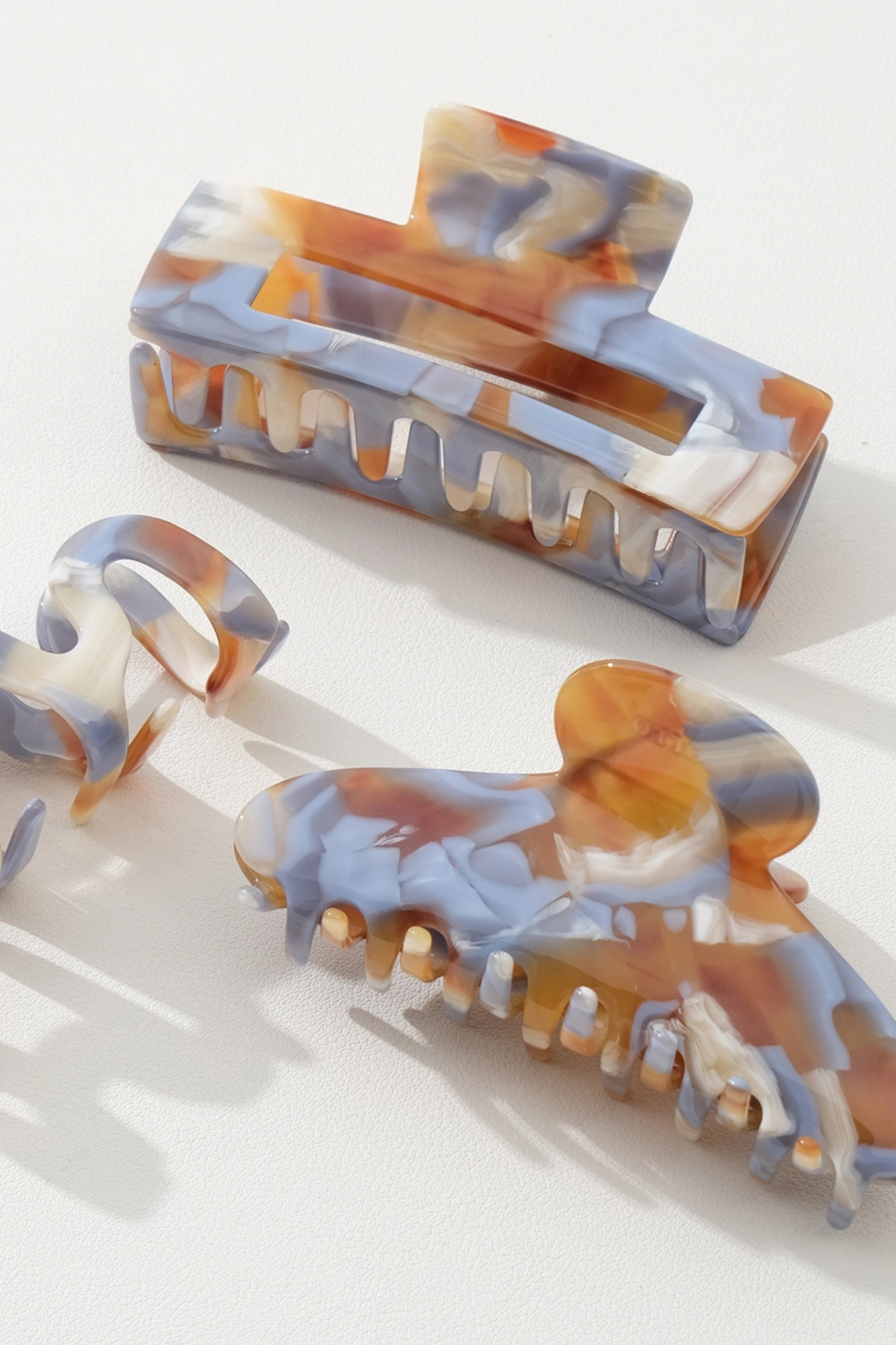 Desert Dusk Large Curved Claw Clip