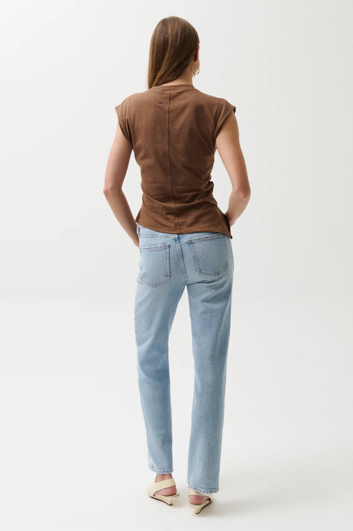 Aleks Aegean Mid Rise Straight