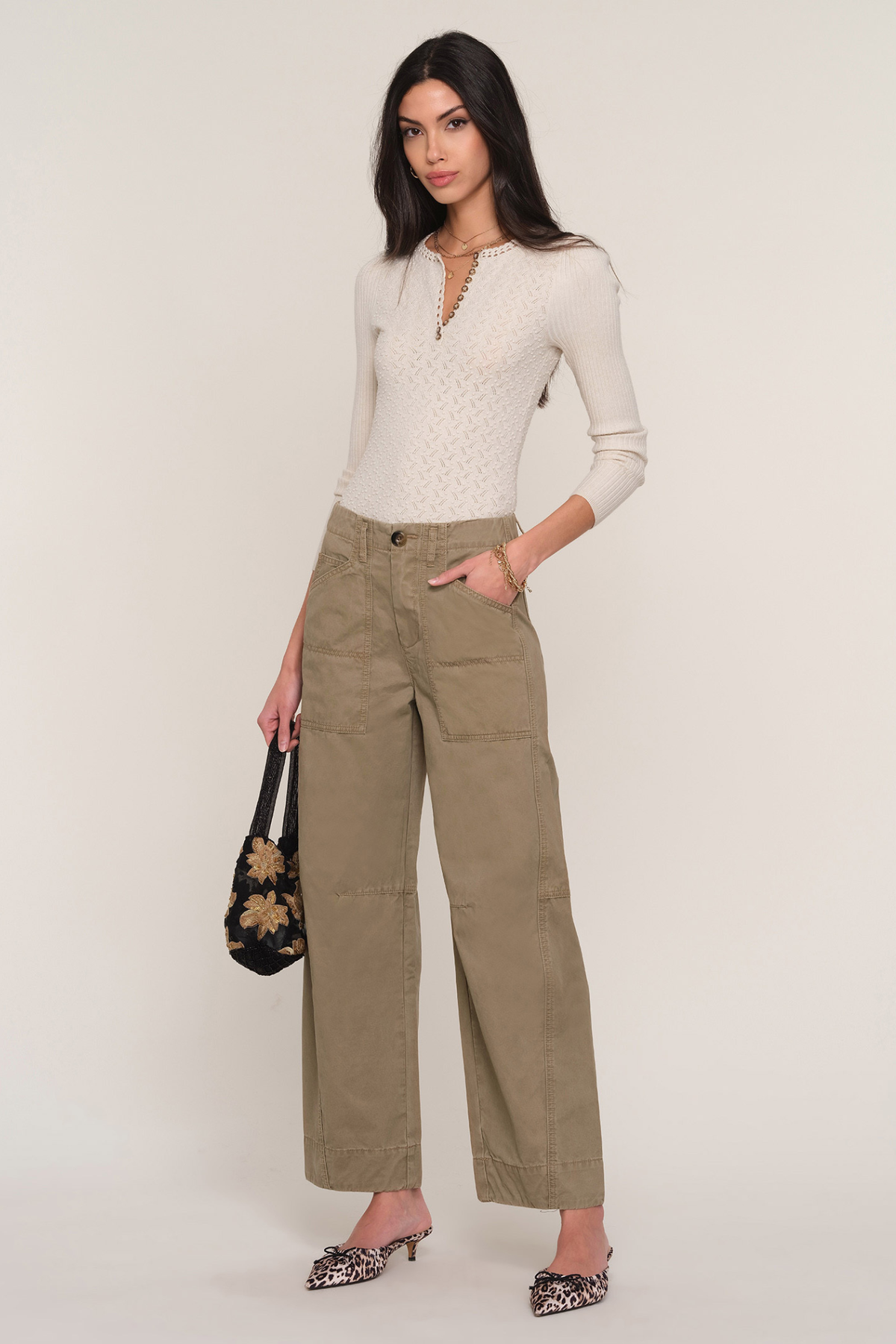 Maryam Khaki Pant