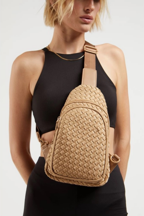 Beyond The Horizon Nude Sling Backpack