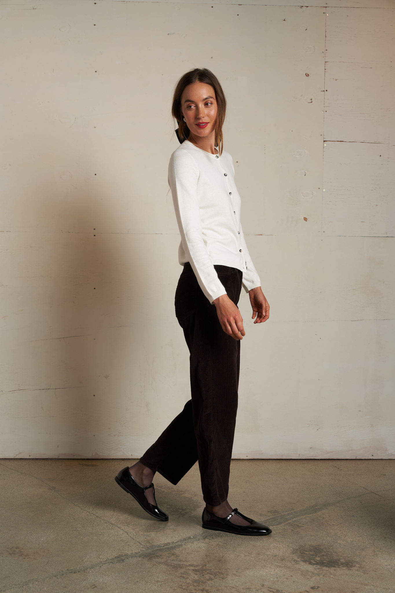 Moira Sugar Cotton Cashmere Cardigan