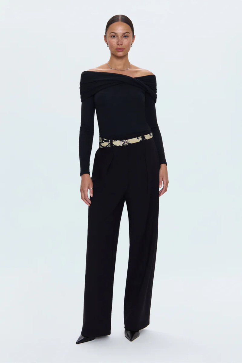 Eden Night Out Pleated Ponte Trouser