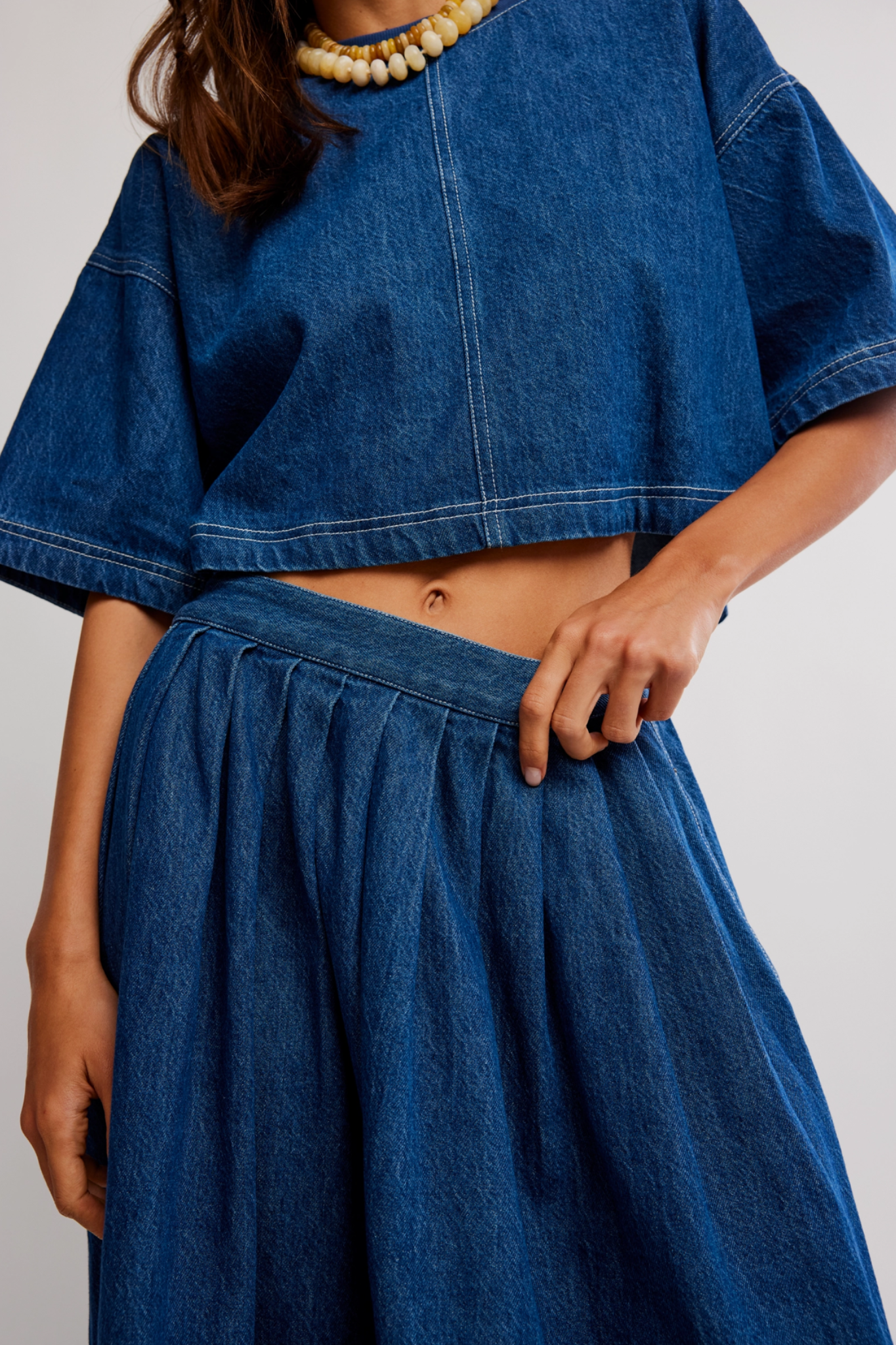 Westley Deep Sea Denim Set