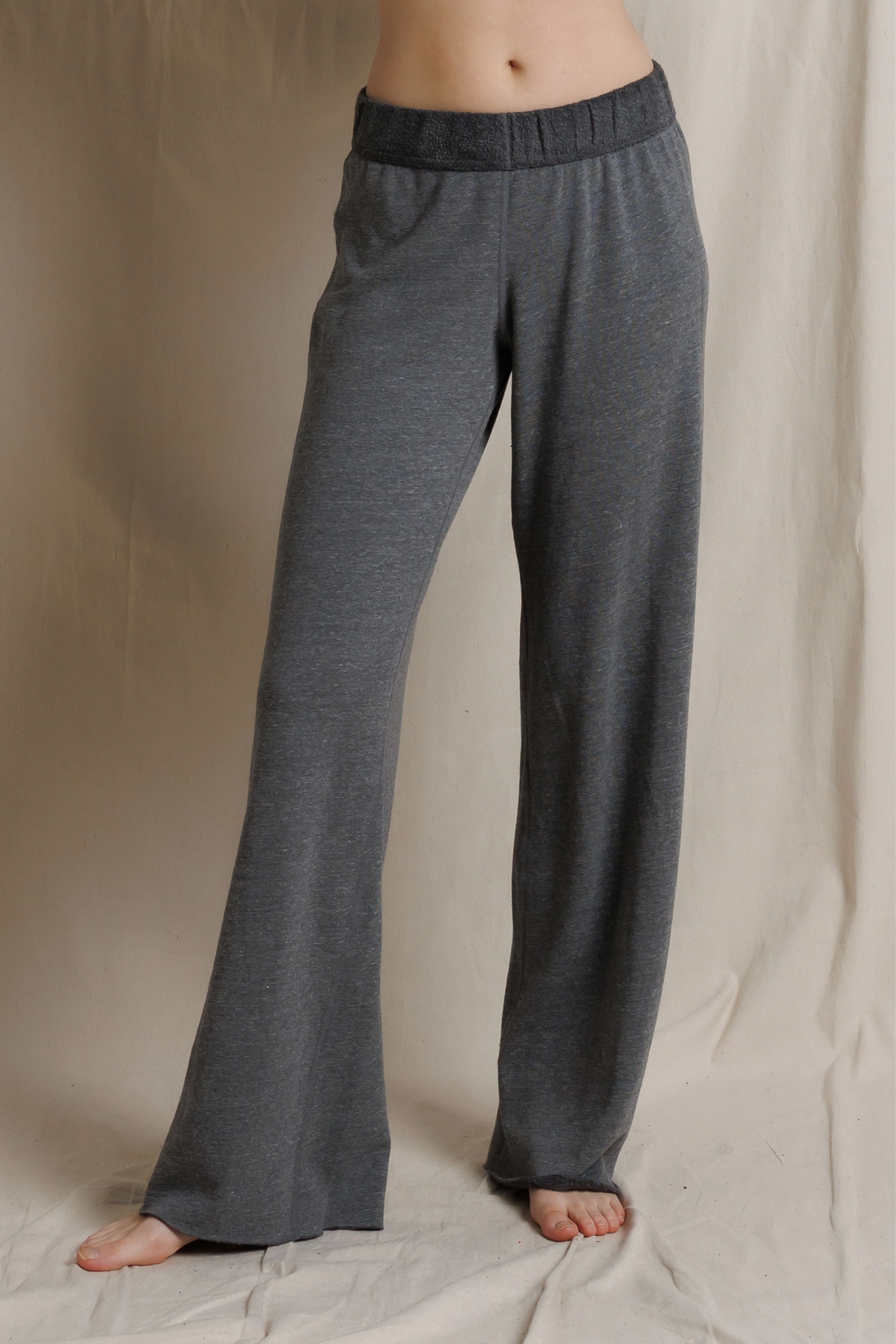 Marley Dark Heather Grey Fleece Pants