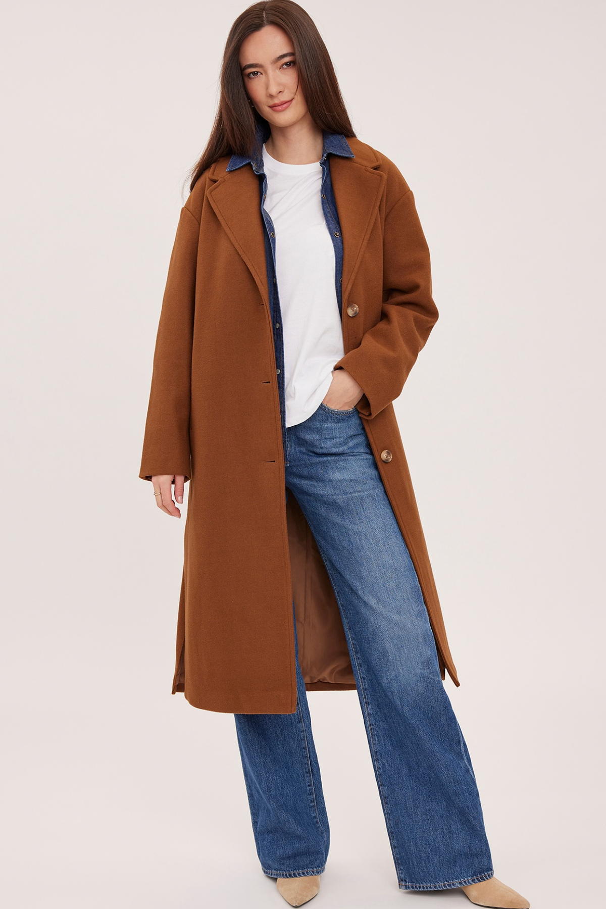 Agatha Camel Coat