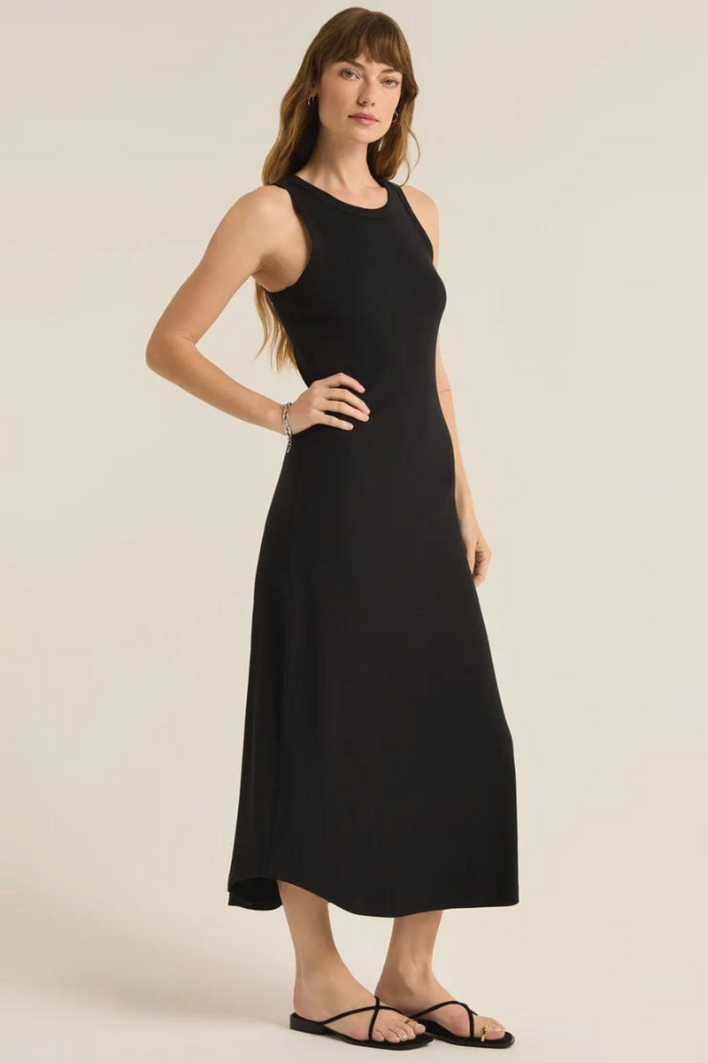 Goodwin Black Midi Dress