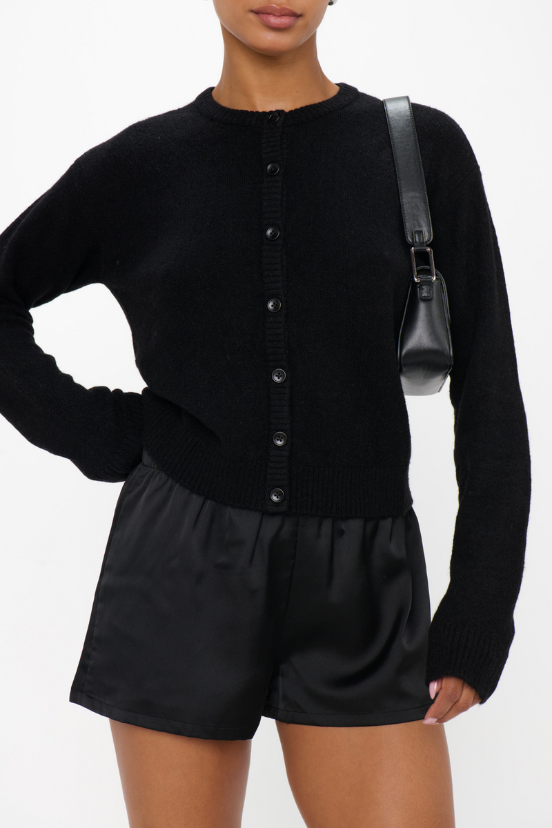 Throw On Black Cardi