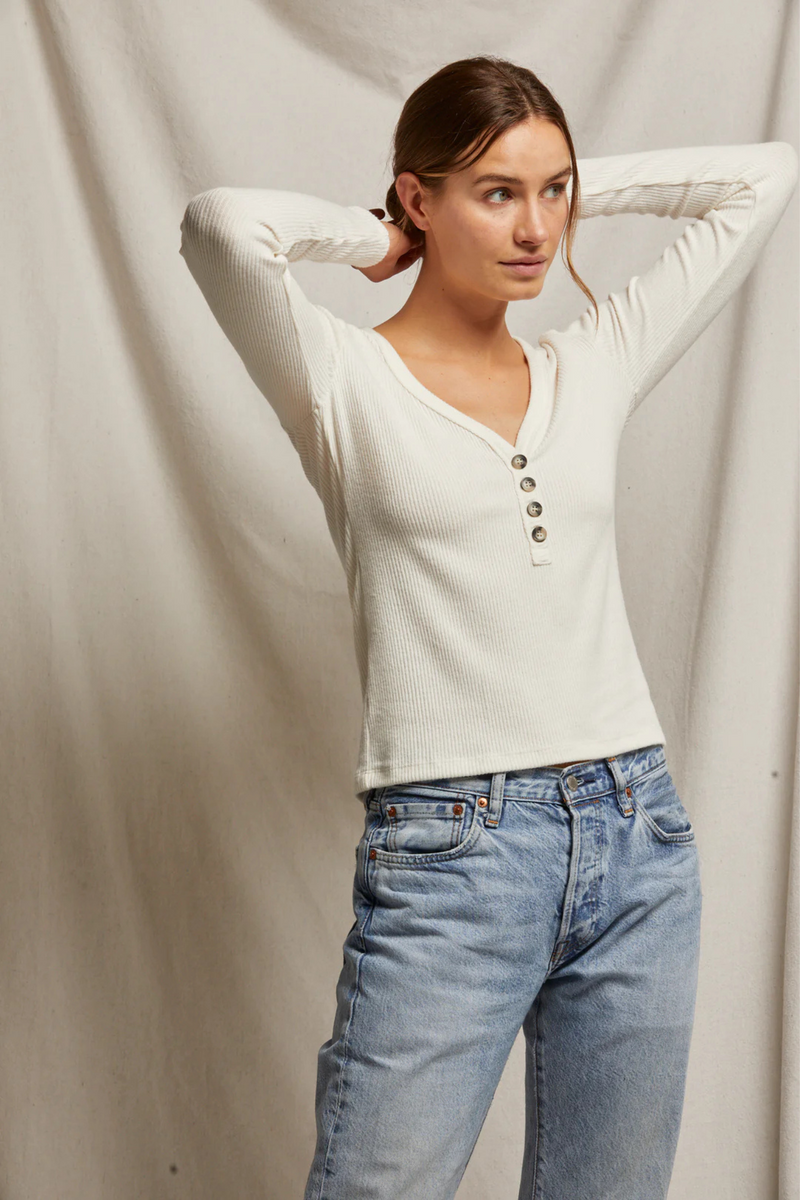 Evangeline Sugar Sweater Rib Top