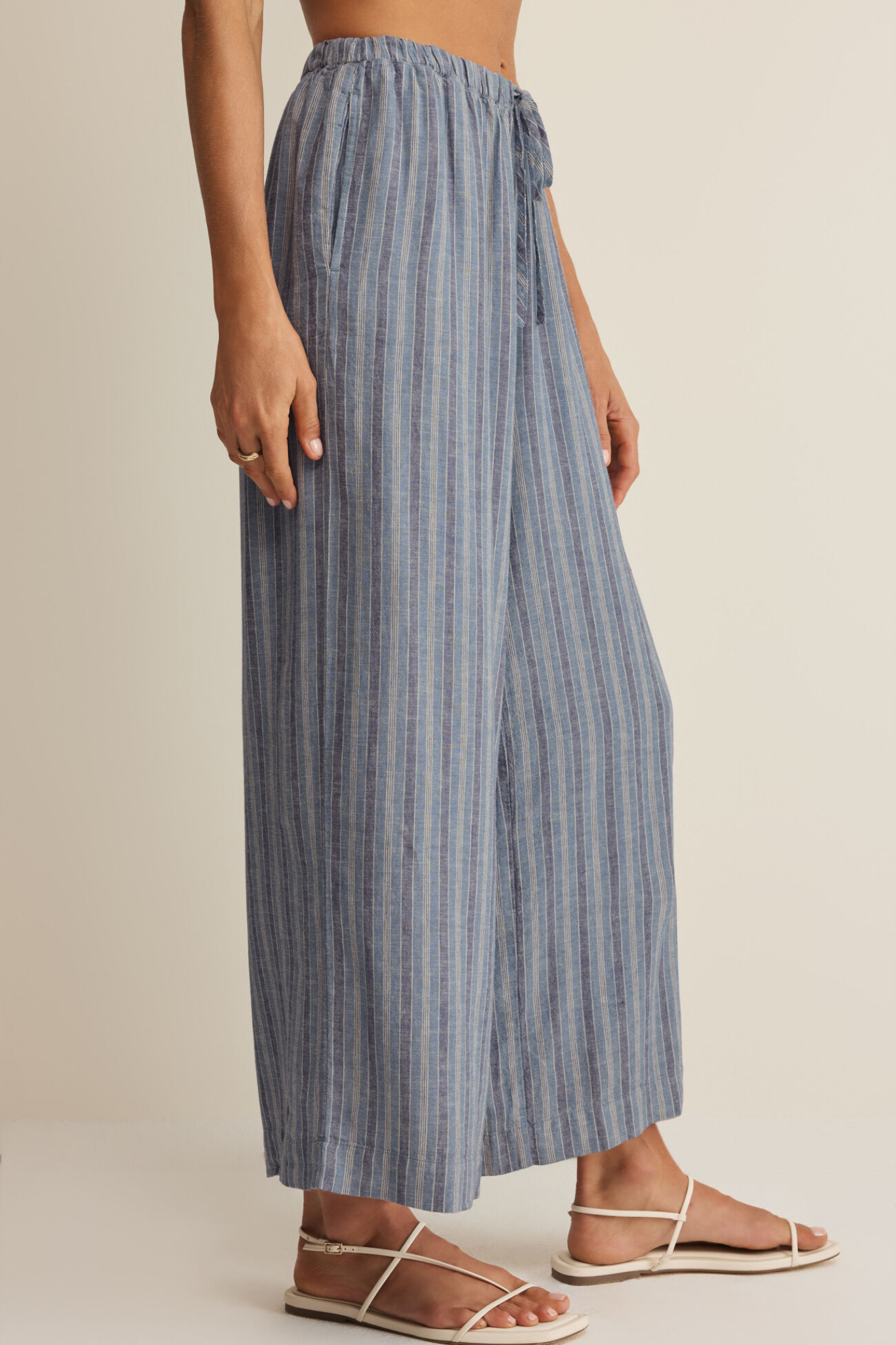 Perfect Indigo Striped Pant