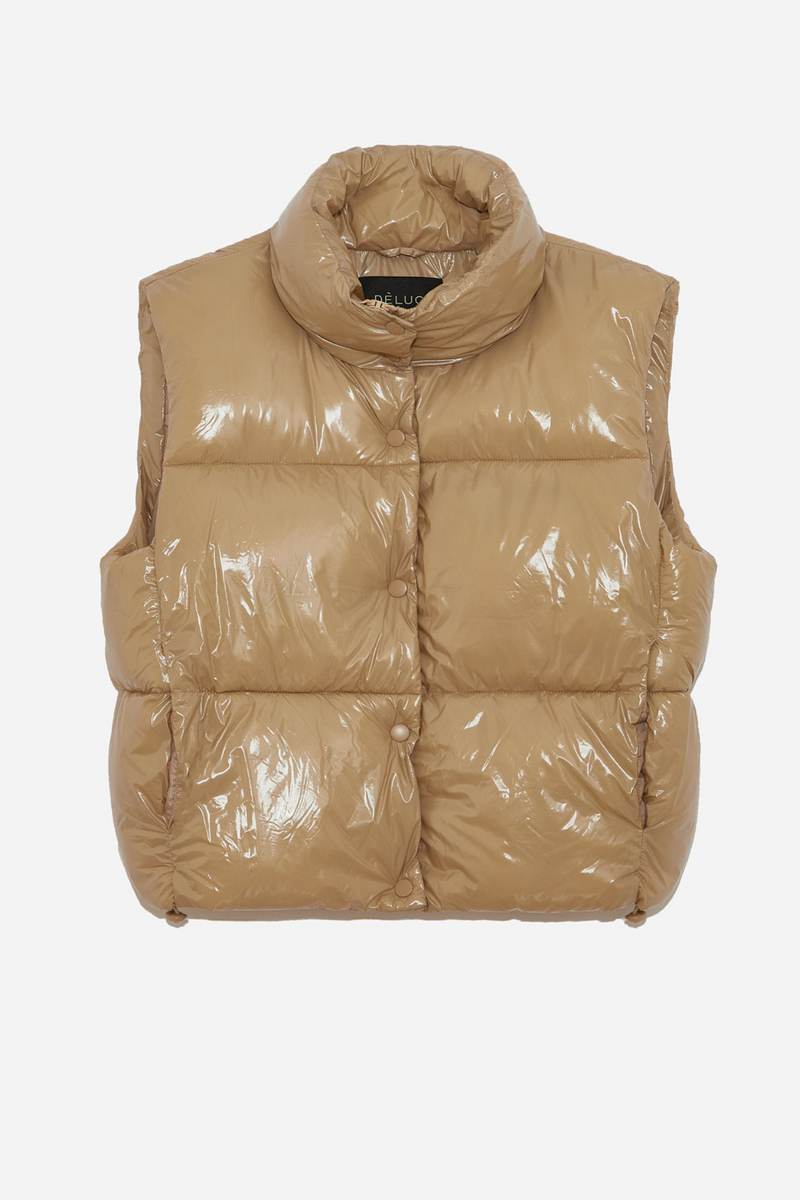 Marmi Sand Puffer Vest