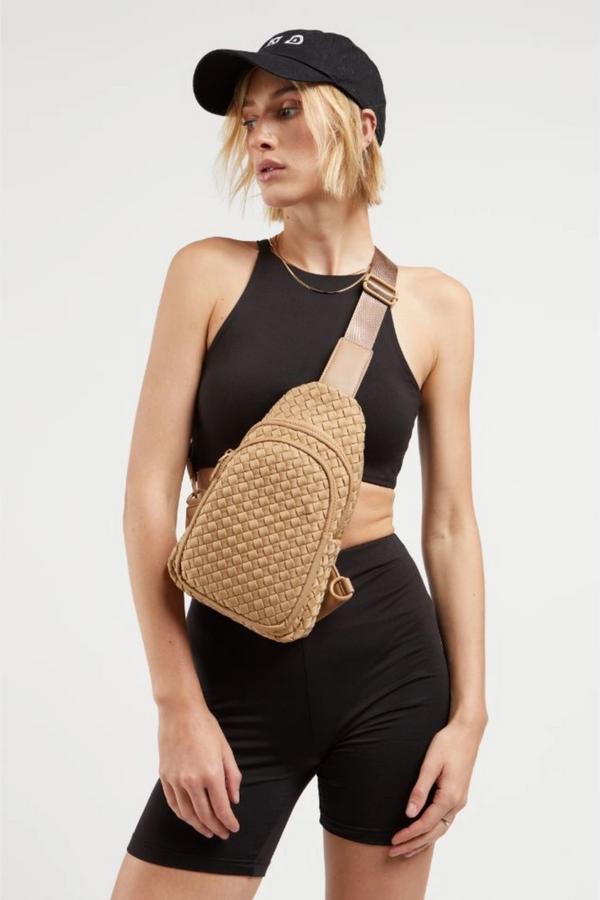 Beyond The Horizon Nude Sling Backpack