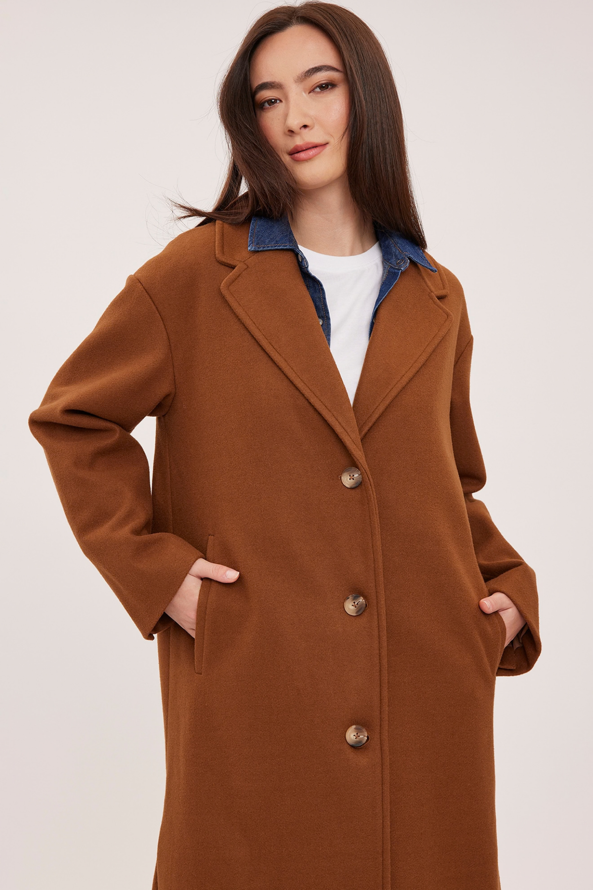 Agatha Camel Coat