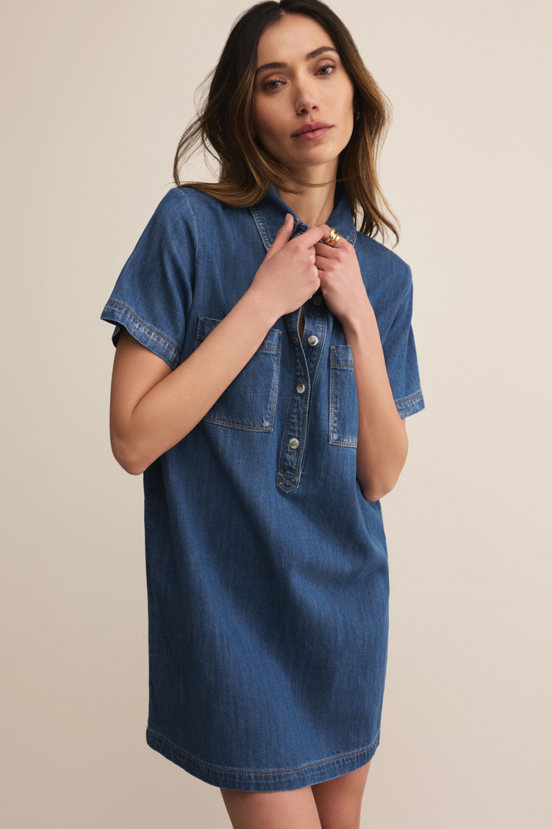 Kellie Denim Mini Dress
