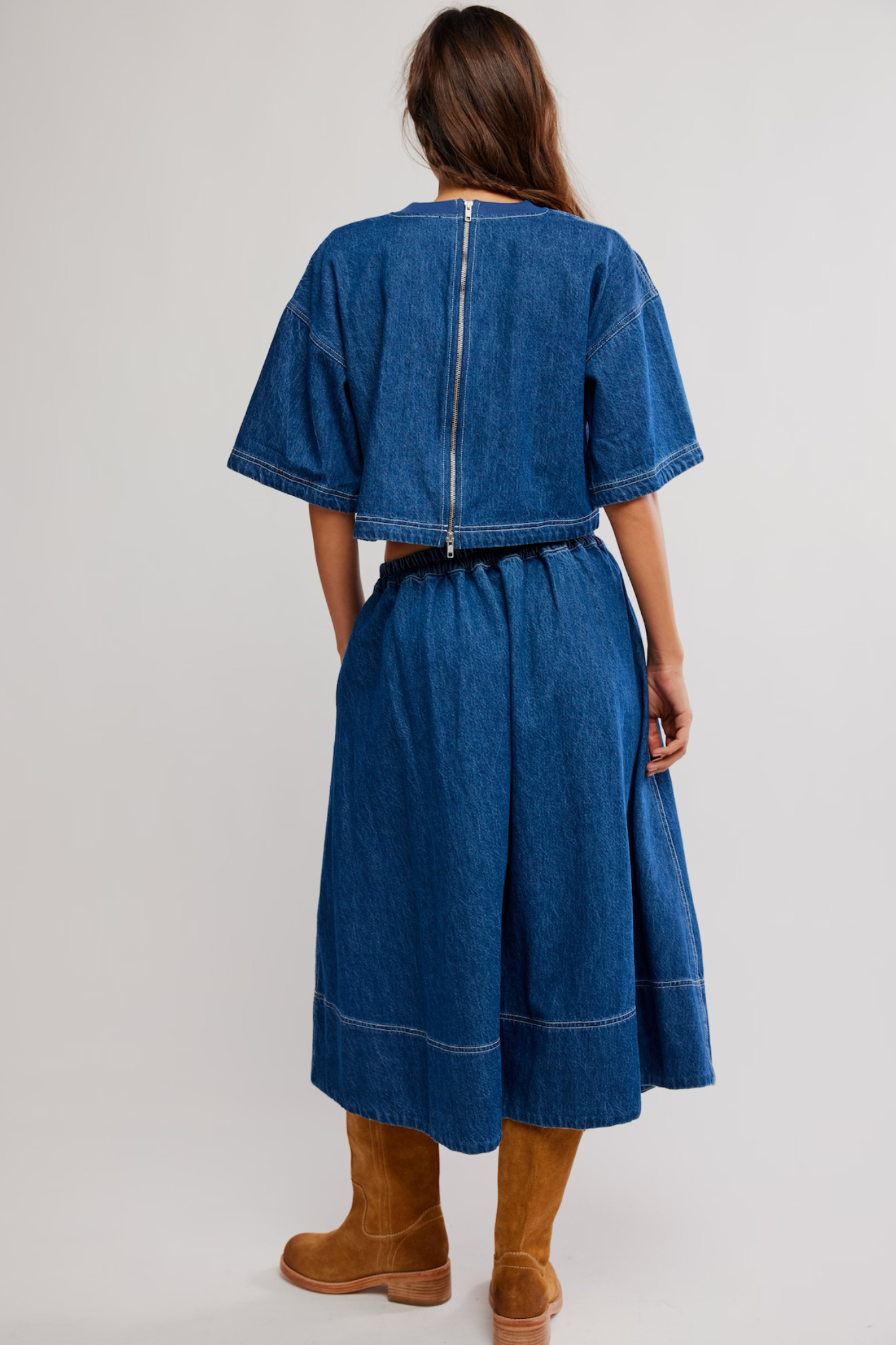 Westley Deep Sea Denim Set