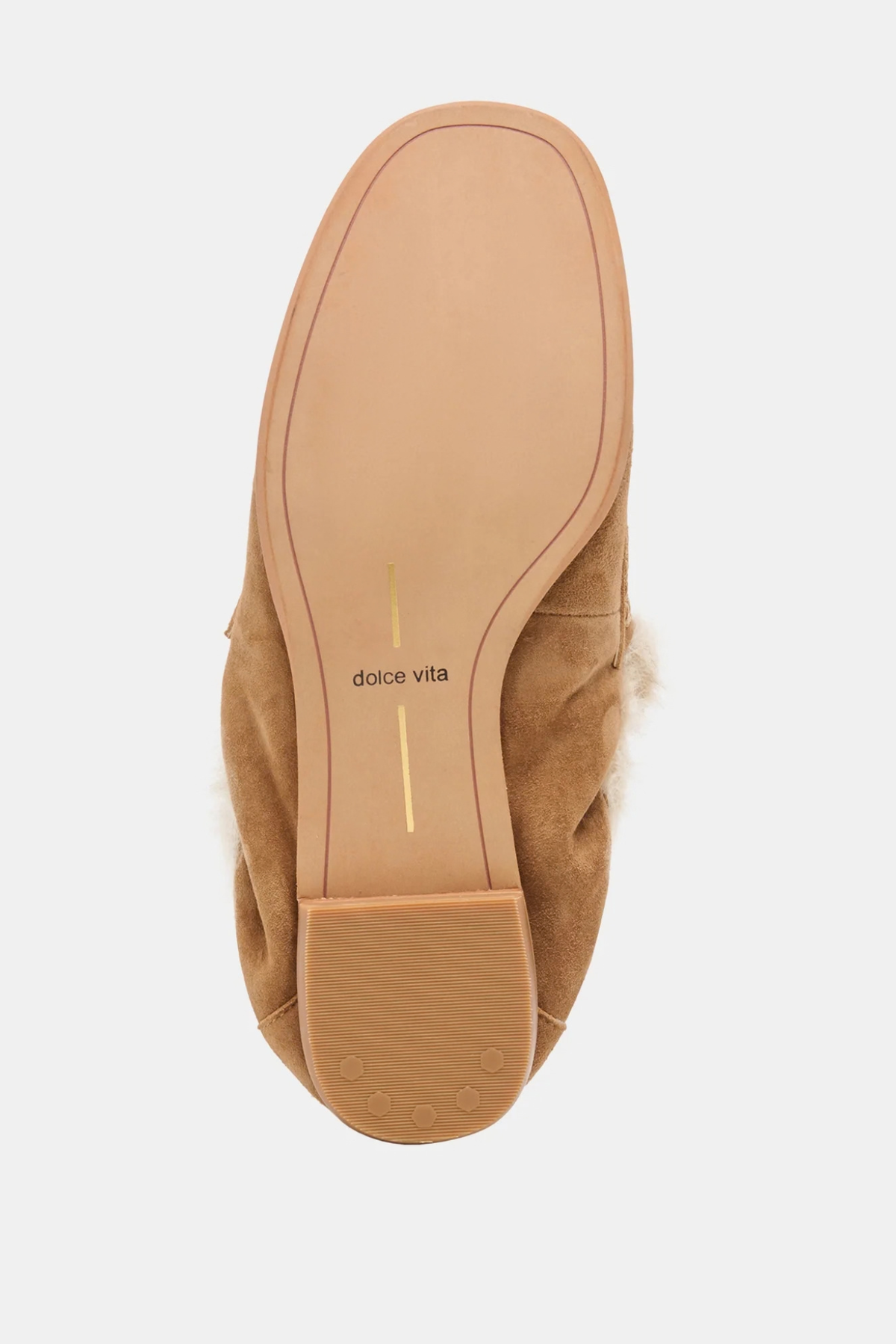 Cloey Lt Brown Suede Plush Loafer