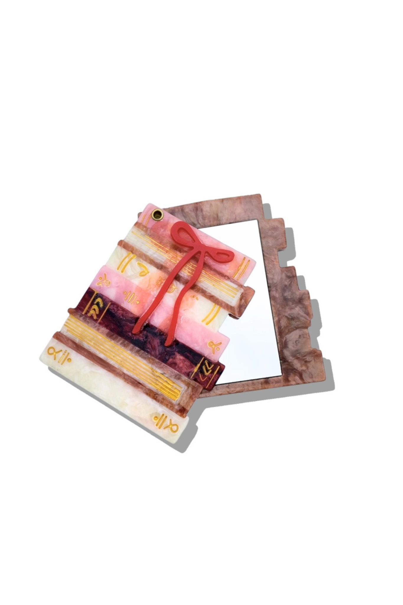 Bow Bookstack Compact Mirror