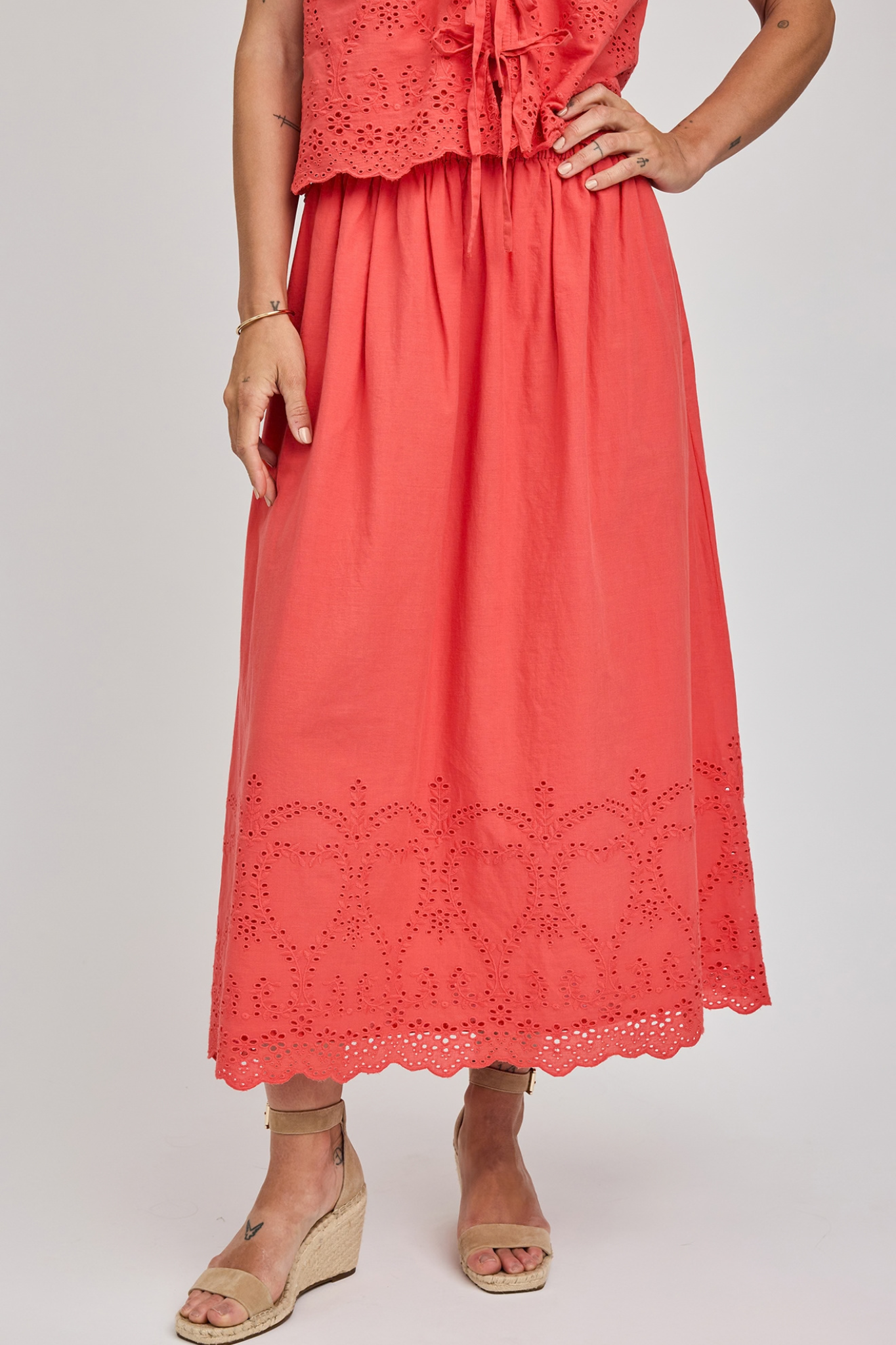 Elodie Grenadine Skirt