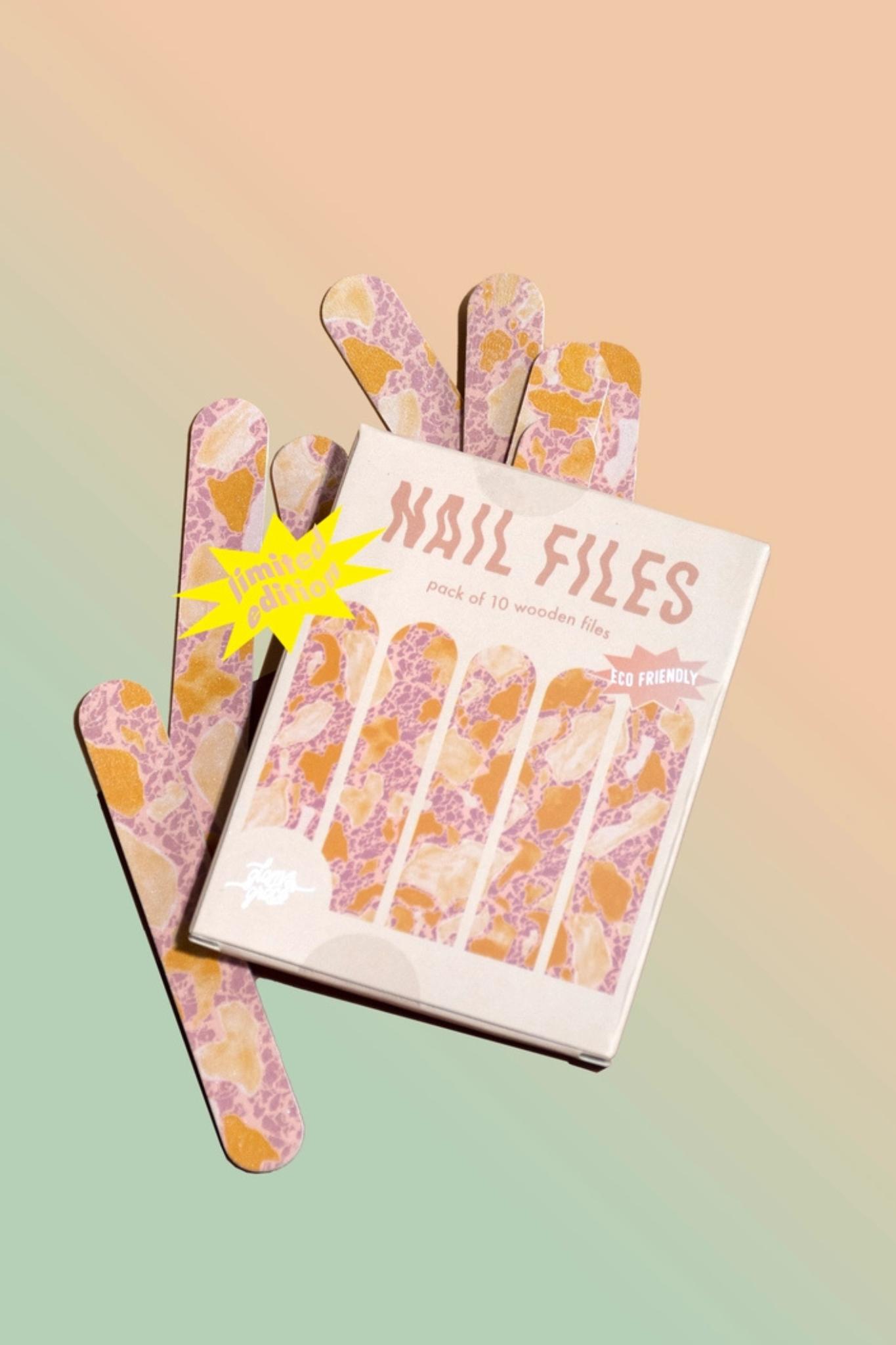 Terrazzo Nail Files