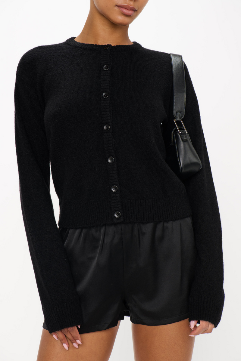 Throw On Black Cardi