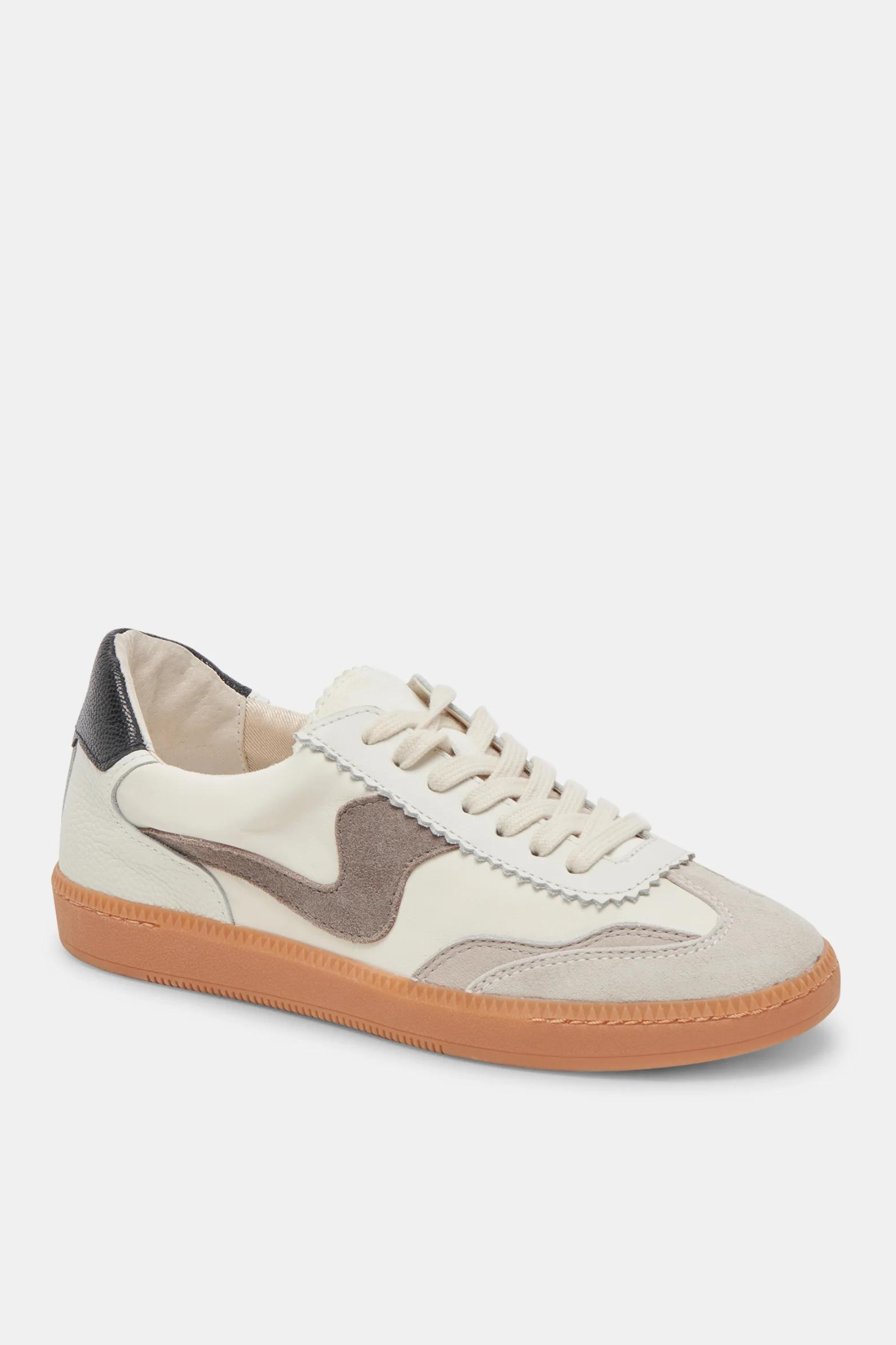 Notice Grey Leather Sneaker - Last One (Size 6)