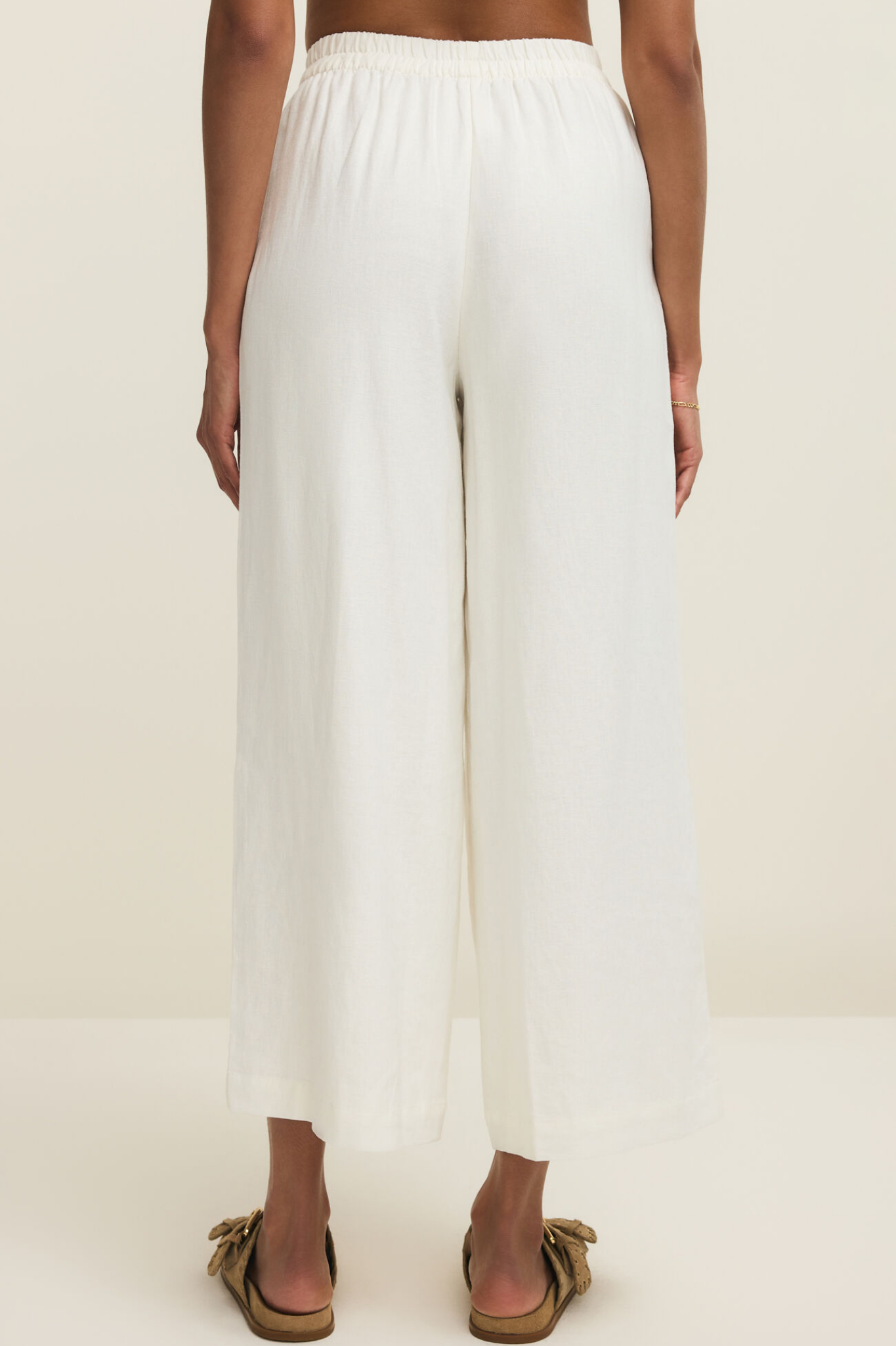 Scout White Linen Pant
