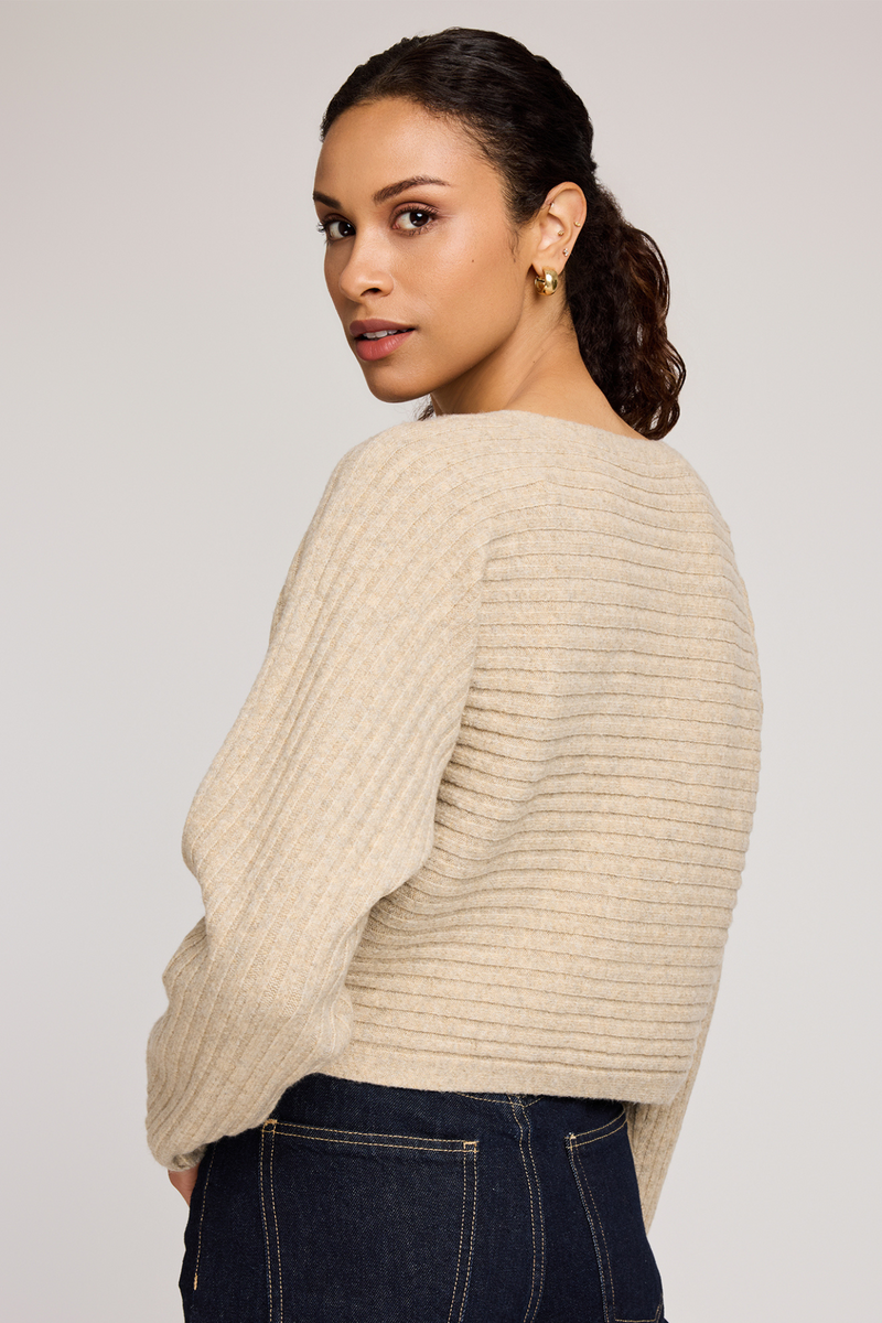 Niko Heather Khaki Sweater
