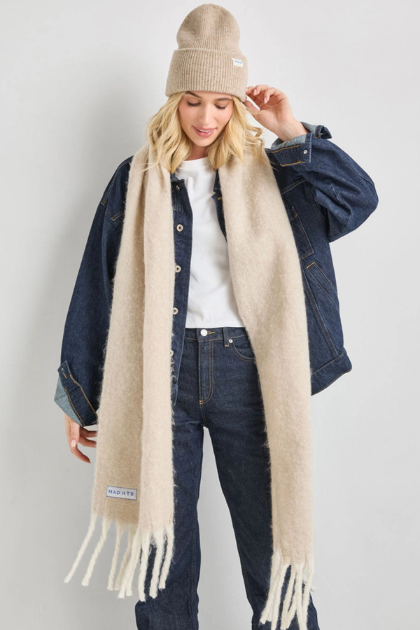 Ivory Blanket Scarf