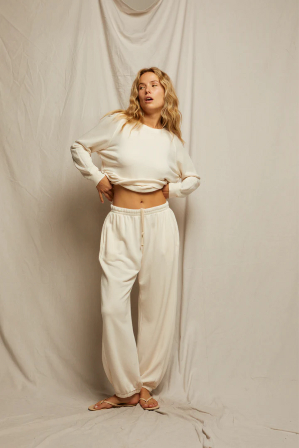 Drifter Bright Ivory Jogger