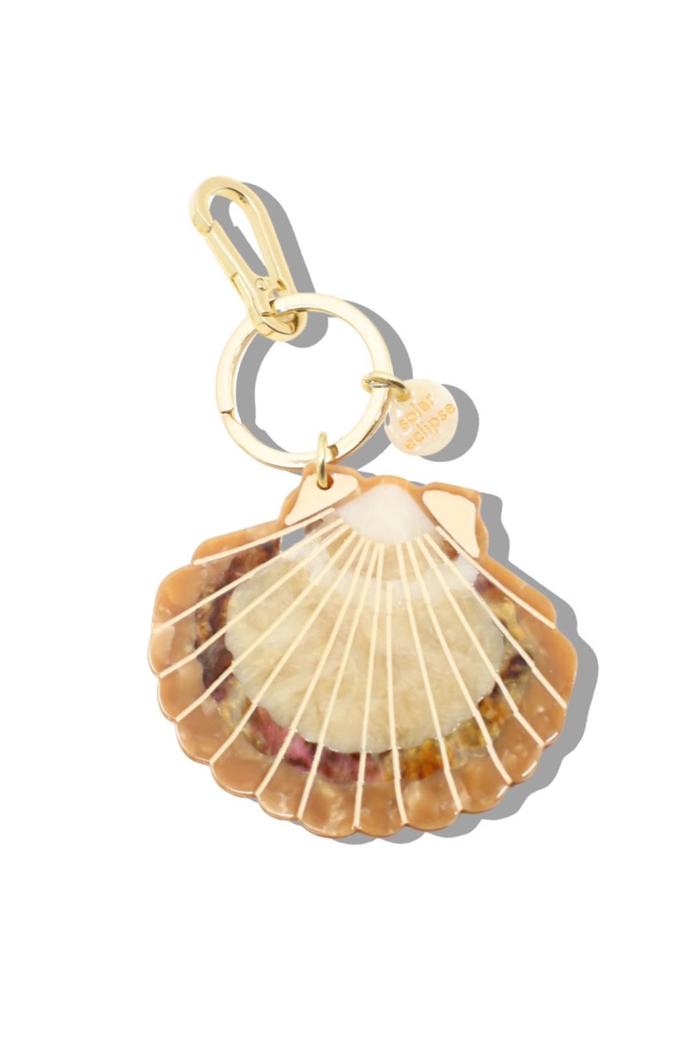Sunset Seashell Bag Charm