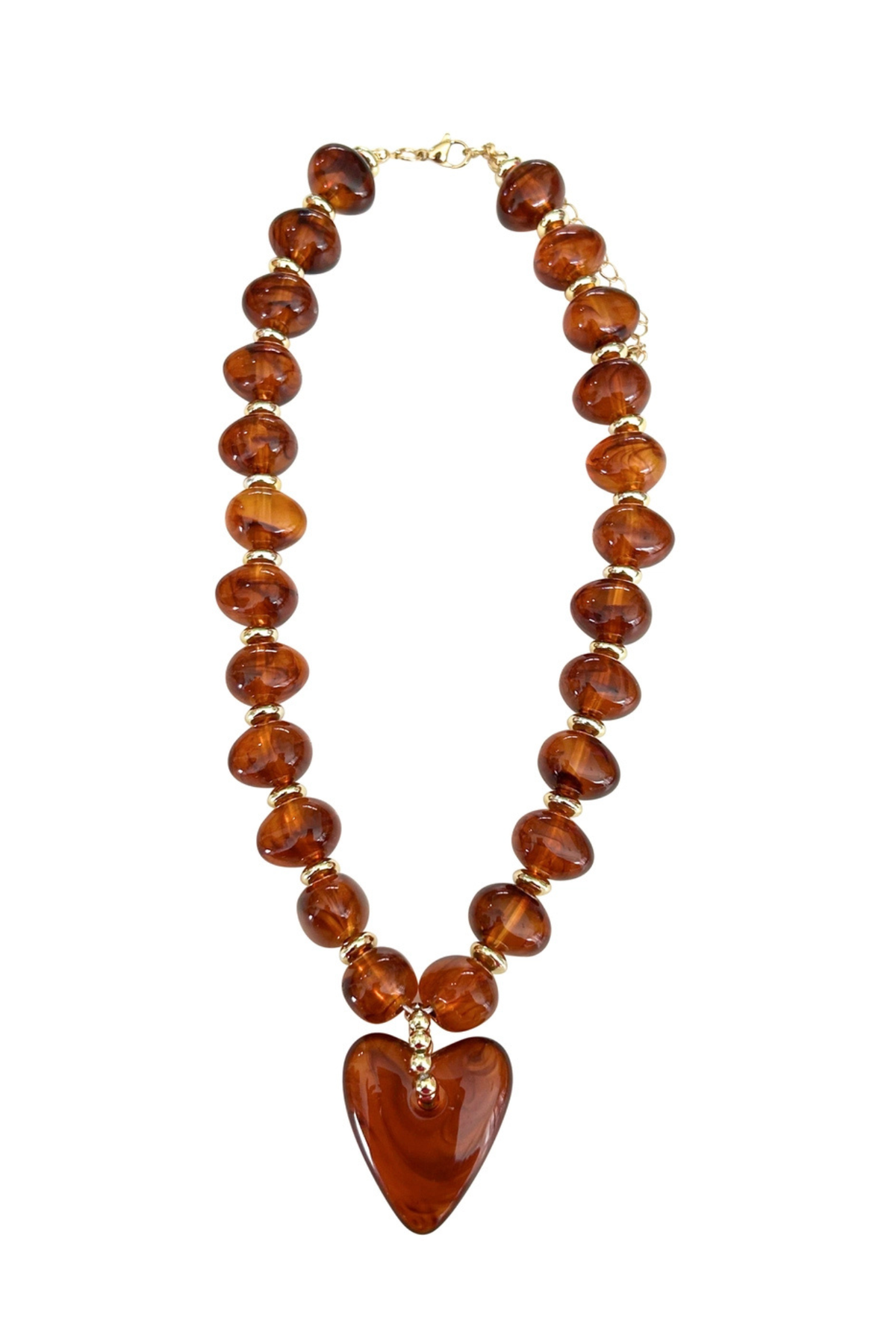 Athens Tortoise Beaded Necklace