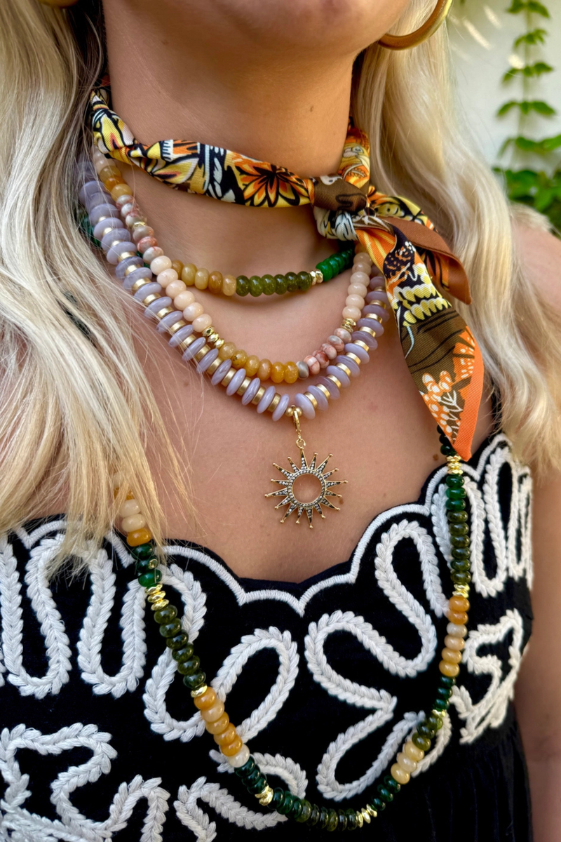 Kerry Tan Mix Beaded Necklace