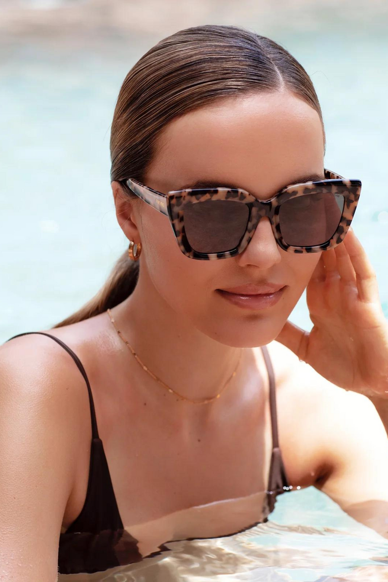 Portofino Milky Tortoise Acetate Sunglasses