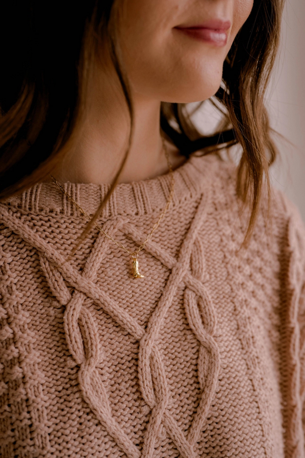 Walk By Faith Charm Necklace